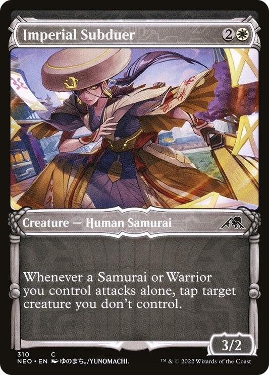 Imperial Subduer (Showcase) (310) (Kamigawa: Neon Dynasty)