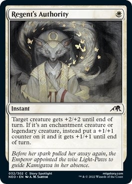 Regent's Authority (32) (Kamigawa: Neon Dynasty)
