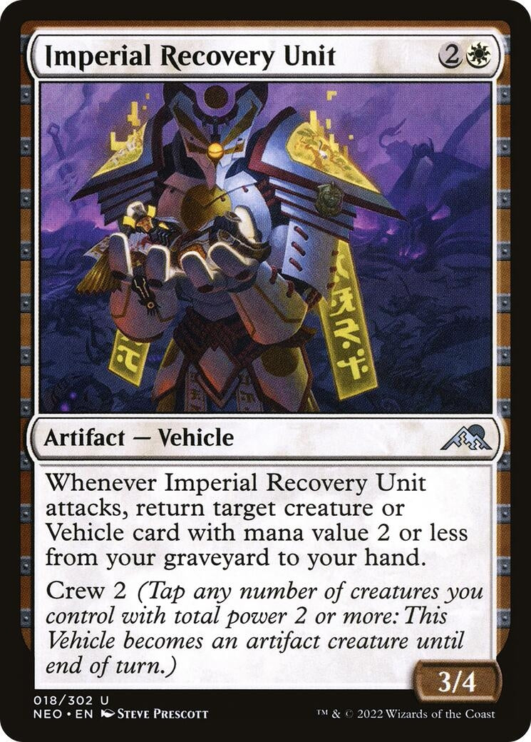 Imperial Recovery Unit (18) (Kamigawa: Neon Dynasty)