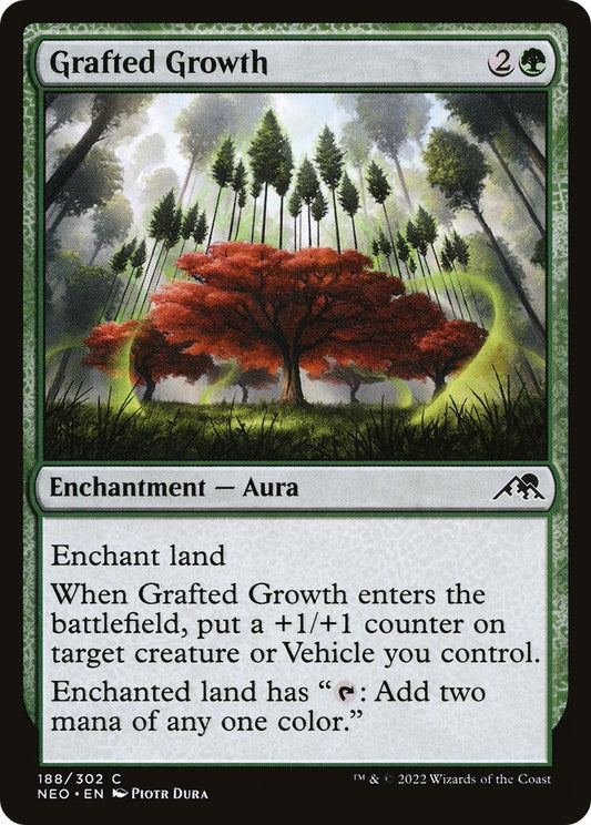 Grafted Growth (188) (Kamigawa: Neon Dynasty)