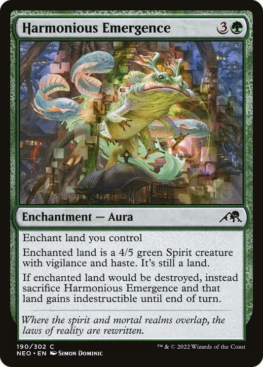 Harmonious Emergence (190) (Kamigawa: Neon Dynasty)