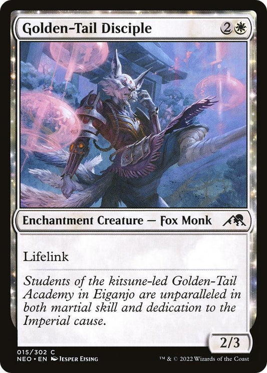 Golden-Tail Disciple (15) (Kamigawa: Neon Dynasty)