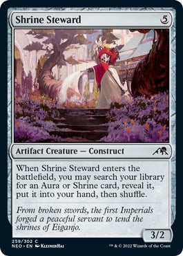 Shrine Steward (259) (Kamigawa: Neon Dynasty)