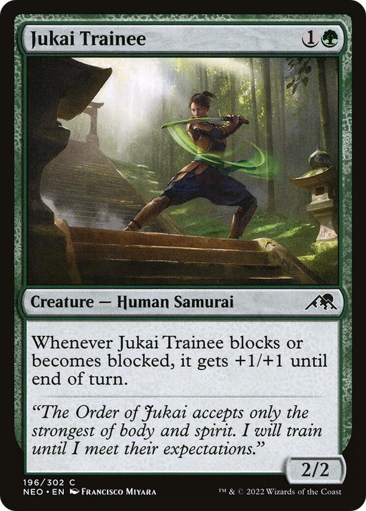 Jukai Trainee (196) (Kamigawa: Neon Dynasty)