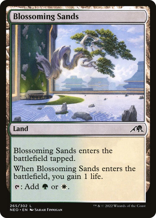 Blossoming Sands (265) (Kamigawa: Neon Dynasty)