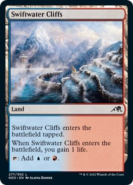 Swiftwater Cliffs (277) (Kamigawa: Neon Dynasty)