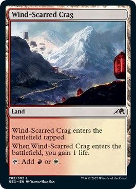 Wind-Scarred Crag (282) (Kamigawa: Neon Dynasty)