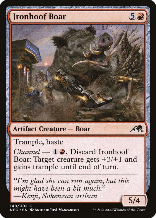 Ironhoof Boar (148) (Kamigawa: Neon Dynasty)