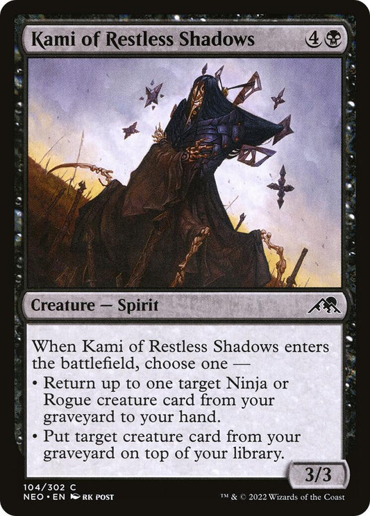 Kami of Restless Shadows (104) (Kamigawa: Neon Dynasty)