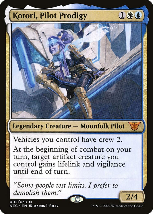 Kotori, Pilot Prodigy (2) (Commander: Kamigawa: Neon Dynasty)
