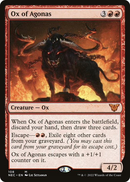 Ox of Agonas (108) (Commander: Kamigawa: Neon Dynasty)