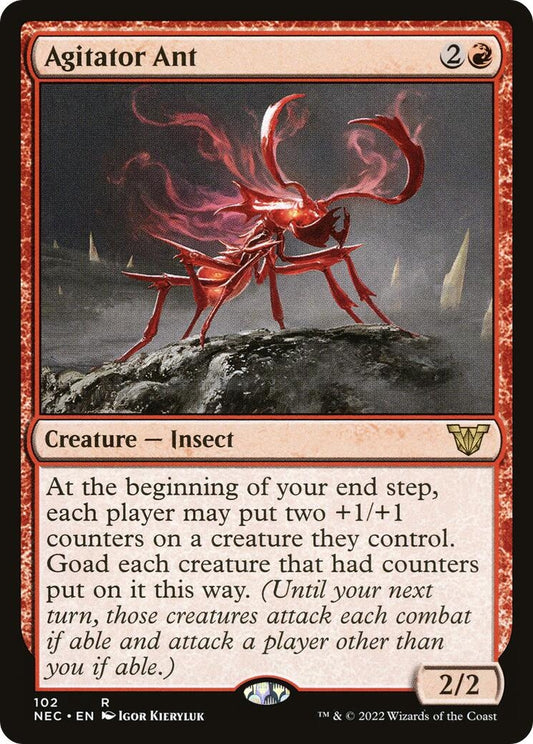 Agitator Ant (102) (Commander: Kamigawa: Neon Dynasty)