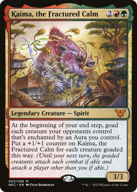 Kaima, the Fractured Calm (3) (Commander: Kamigawa: Neon Dynasty)