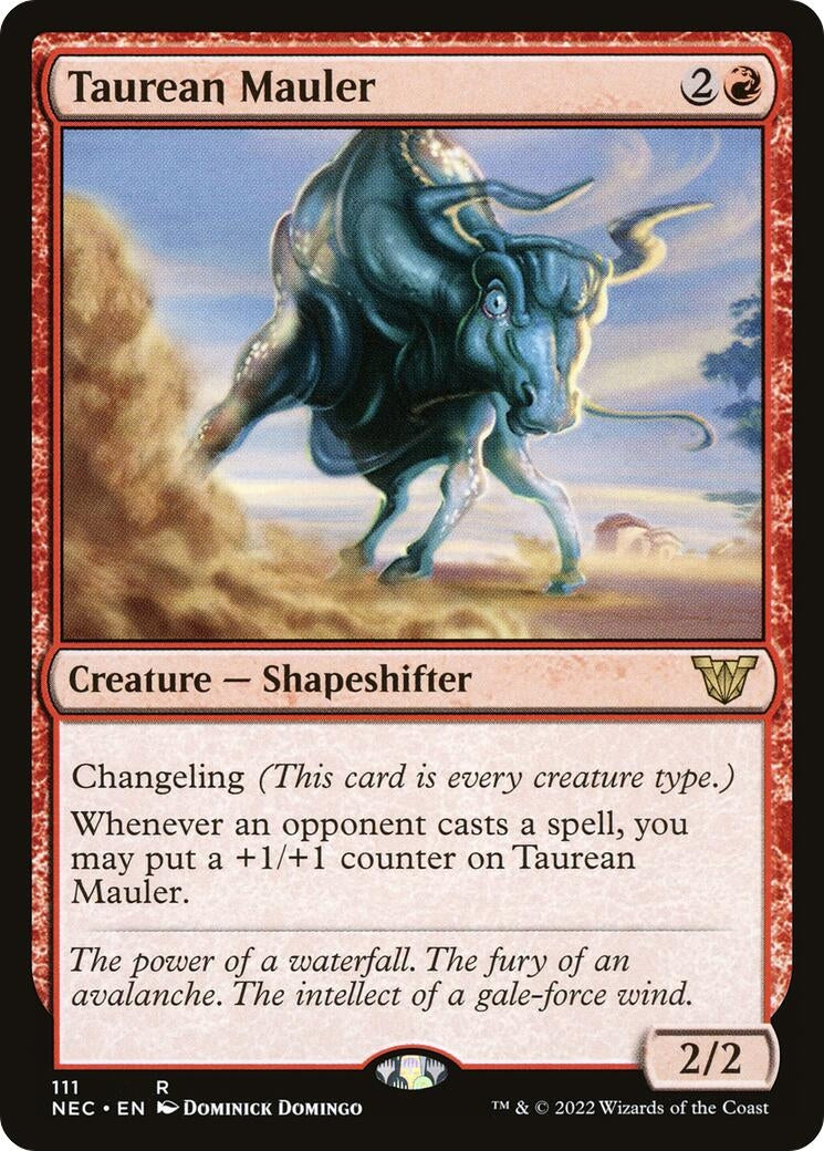 Taurean Mauler (111) (Commander: Kamigawa: Neon Dynasty)