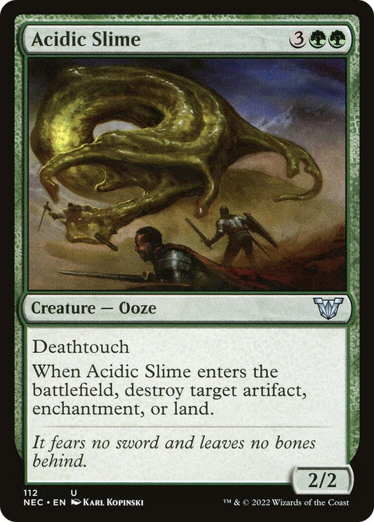 Acidic Slime (112) (Commander: Kamigawa: Neon Dynasty)