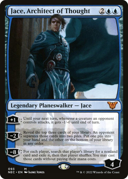 Jace, Architect of Thought (93) (Commander: Kamigawa: Neon Dynasty)
