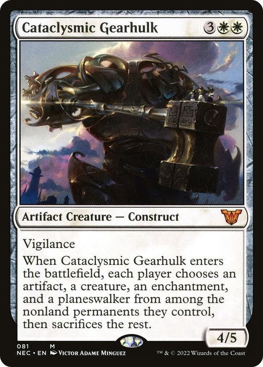 Cataclysmic Gearhulk (81) (Commander: Kamigawa: Neon Dynasty)