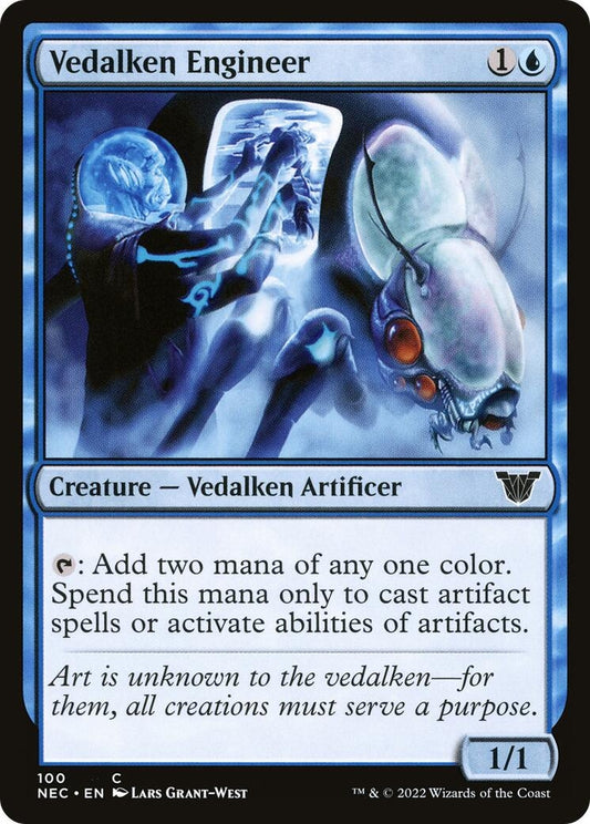 Vedalken Engineer (100) (Commander: Kamigawa: Neon Dynasty)