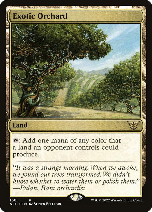 Exotic Orchard (168) (Commander: Kamigawa: Neon Dynasty)