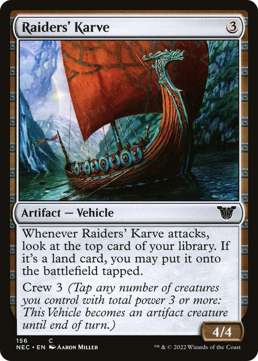 Raiders' Karve (156) (Commander: Kamigawa: Neon Dynasty)