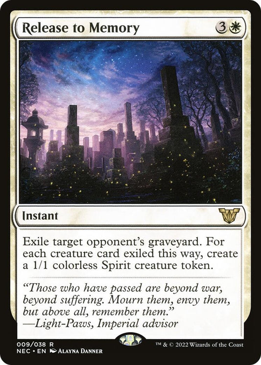 Release to Memory (9) (Commander: Kamigawa: Neon Dynasty)