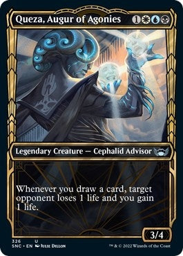 Queza, Augur of Agonies (Showcase) (326) (Streets of New Capenna)