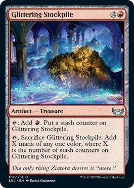Glittering Stockpile (107) (Streets of New Capenna)