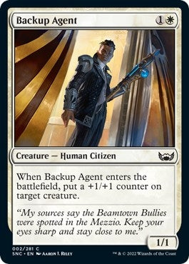 Backup Agent (2) (Streets of New Capenna)