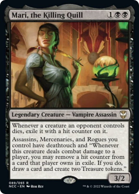 Mari, the Killing Quill (89) (Commander: Streets of New Capenna)