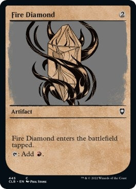 Fire Diamond (Showcase) (445) (Commander Legends: Battle for Baldur's Gate)