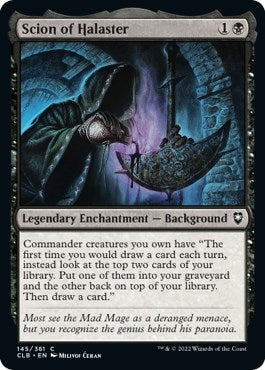 Scion of Halaster (145) (Commander Legends: Battle for Baldur's Gate)
