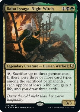 Baba Lysaga, Night Witch (266) (Commander Legends: Battle for Baldur's Gate)