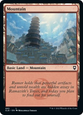 Mountain (465) (465) (Commander Legends: Battle for Baldur's Gate)