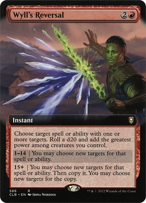 Wyll's Reversal (Extended Art) (586) (Commander Legends: Battle for Baldur's Gate)