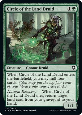 Circle of the Land Druid (220) (Commander Legends: Battle for Baldur's Gate)