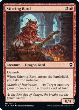 Stirring Bard (195) (Commander Legends: Battle for Baldur's Gate)