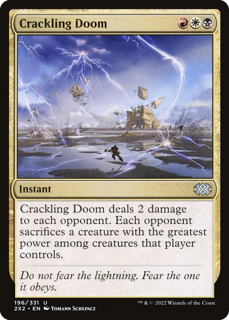 Crackling Doom (196) (Double Masters 2022)