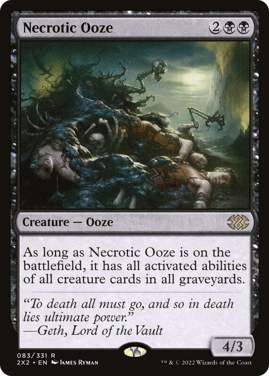 Necrotic Ooze (83) (Double Masters 2022)