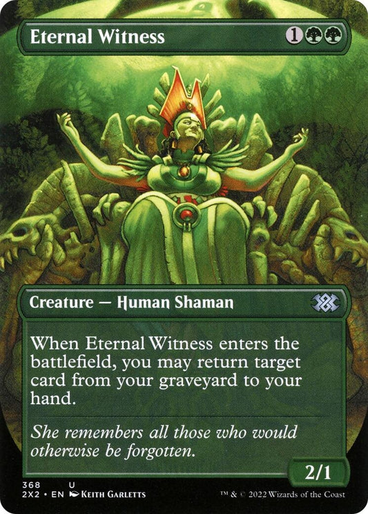 Eternal Witness (Borderless) (368) (Double Masters 2022)