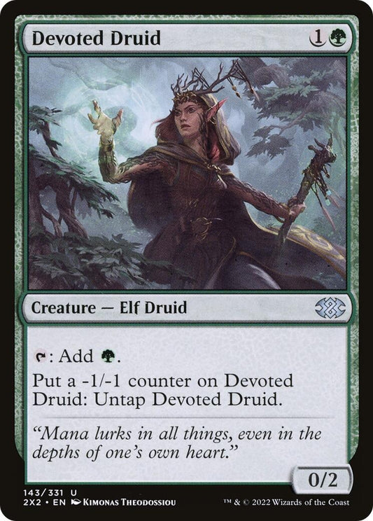 Devoted Druid (143) (Double Masters 2022)
