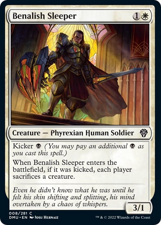 Benalish Sleeper (8) (Dominaria United)