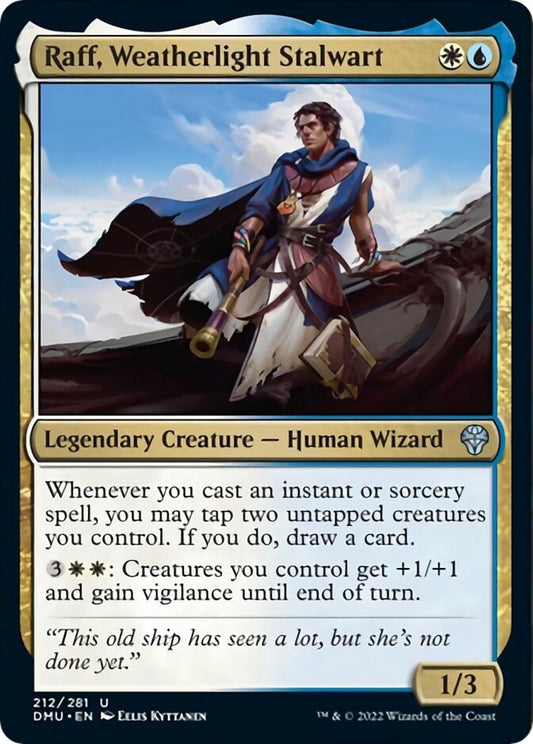 Raff, Weatherlight Stalwart (212) (Dominaria United)