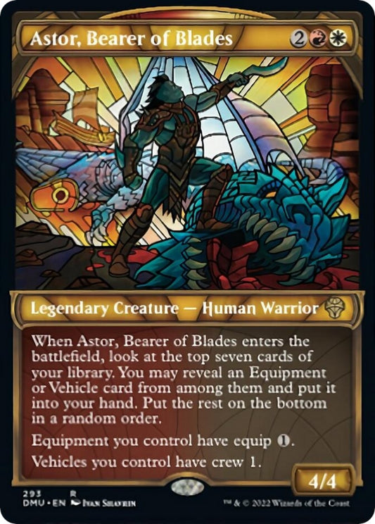 Astor, Bearer of Blades (Showcase) (293) (Dominaria United)