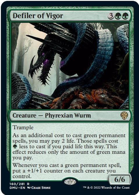 Defiler of Vigor (160) (Dominaria United)