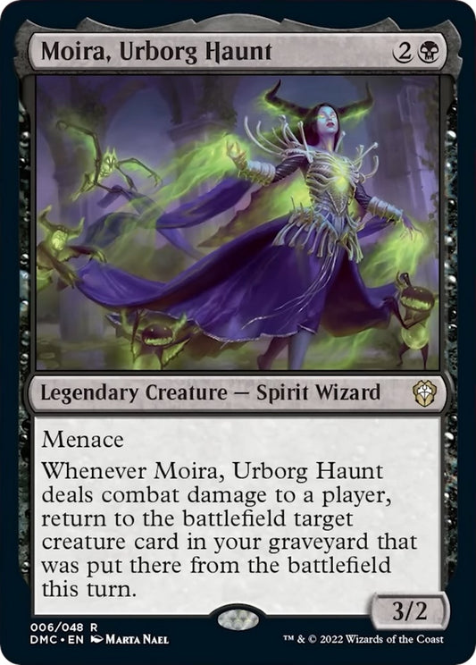 Moira, Urborg Haunt (6) (Commander: Dominaria United)