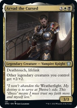 Arvad the Cursed (141) (Commander: Dominaria United)