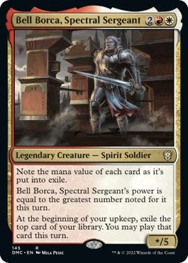 Bell Borca, Spectral Sergeant (145) (Commander: Dominaria United)