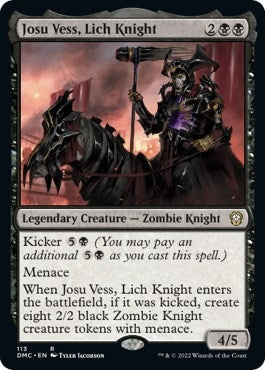 Josu Vess, Lich Knight (113) (Commander: Dominaria United)