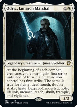 Odric, Lunarch Marshal (103) (Commander: Dominaria United)