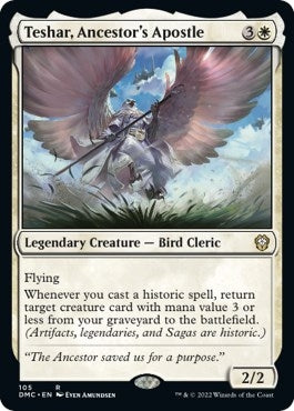 Teshar, Ancestor's Apostle (105) (Commander: Dominaria United)